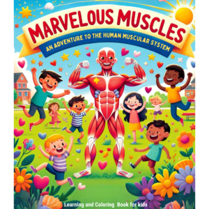 Marvelous Muscles: An Adventure to the Human Muscular System | Learning & Coloring Book
