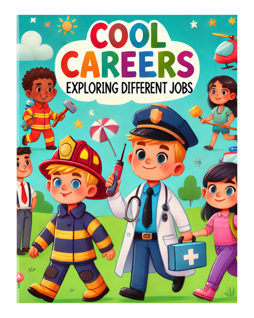 Cool Careers: Exploring Different Jobs | Learning & Coloring Book