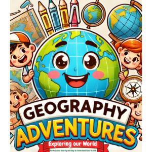 Geography Adventures: Exploring Our World | Learning & Coloring Book