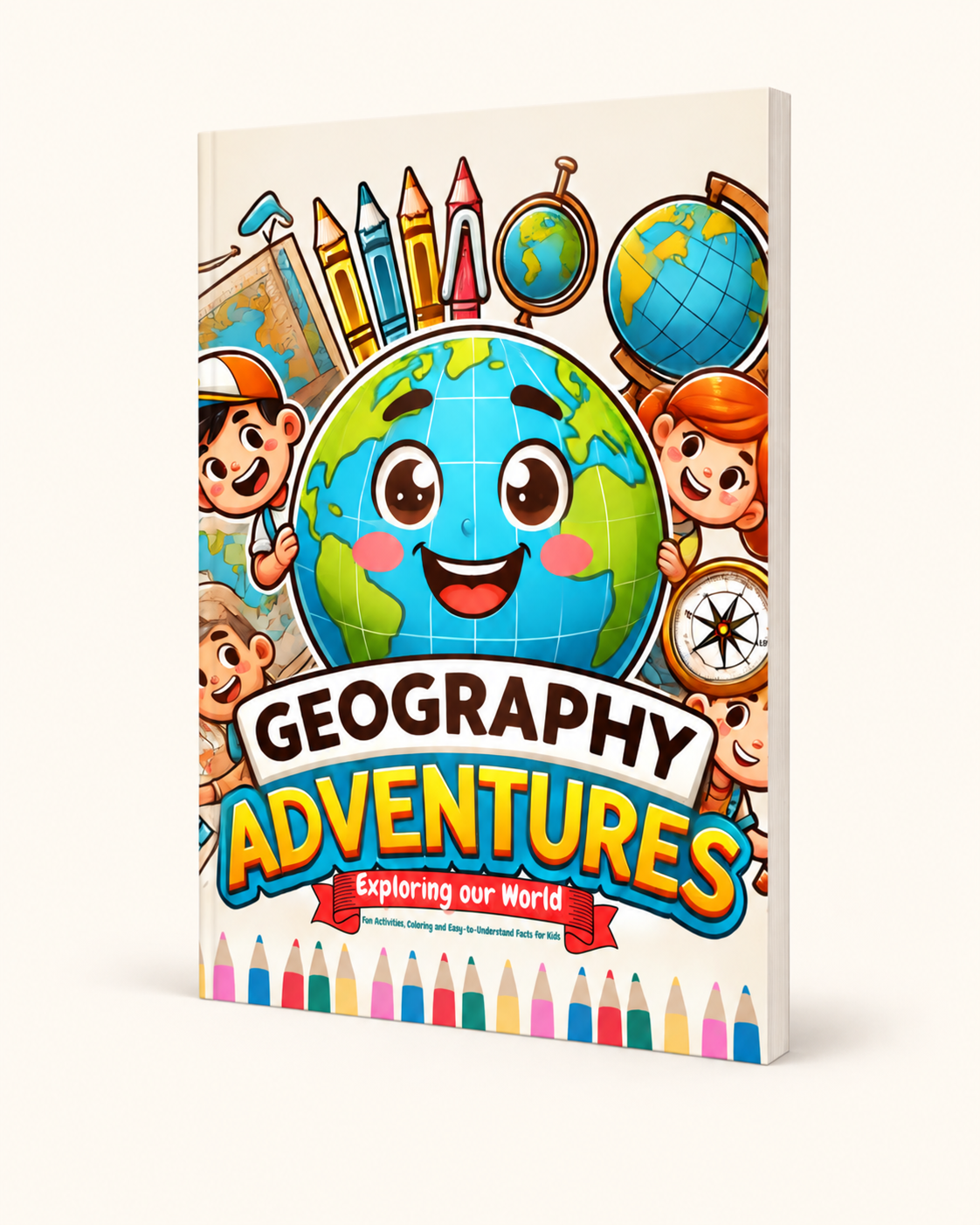 Geography Adventures: Exploring Our World | Learning & Coloring Book - Image 2