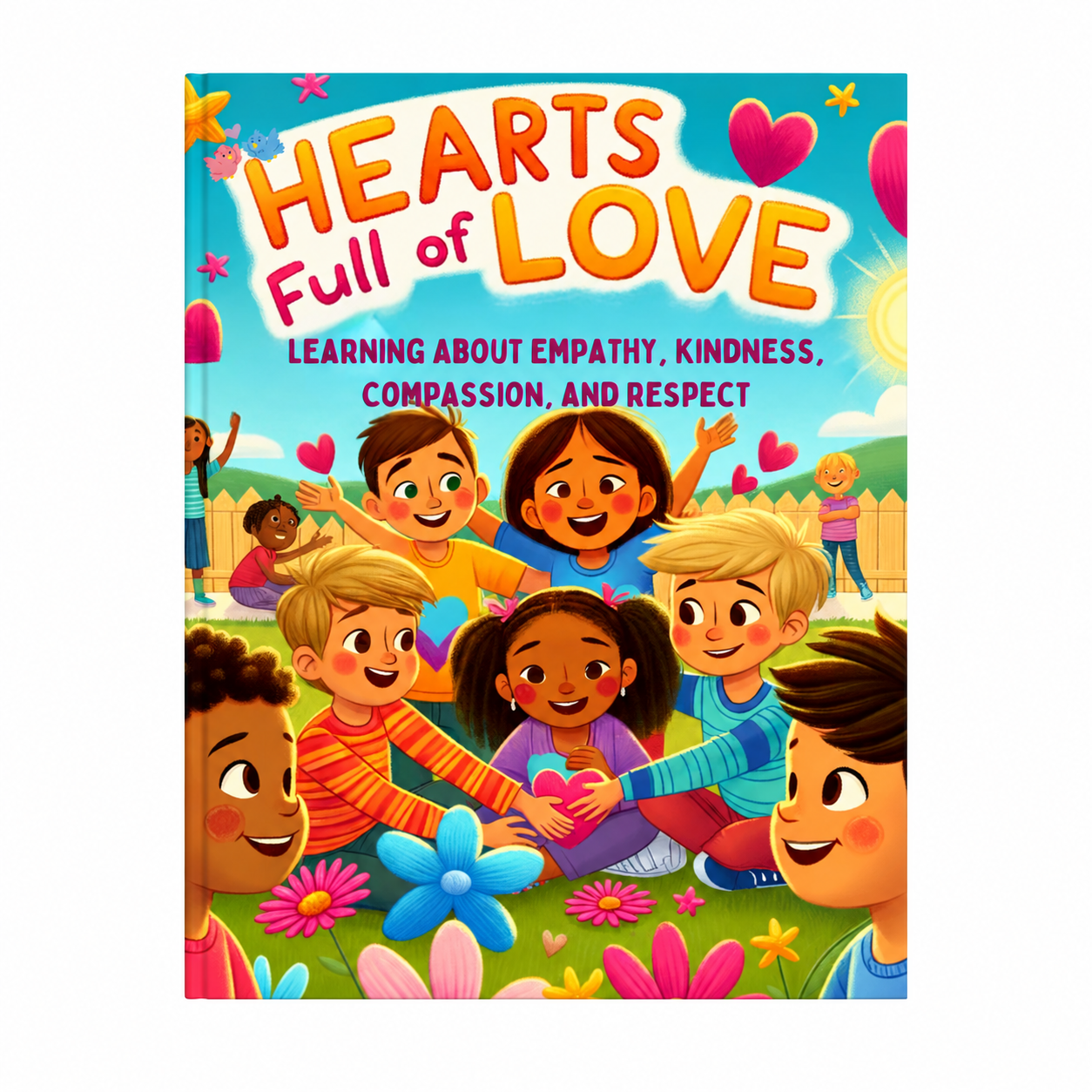 Hearts Full of Love: Learning About Empathy, Kindness, Compassion, and Respect | Learning & Coloring Book - Image 3